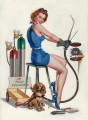 Chica pin up y glamour